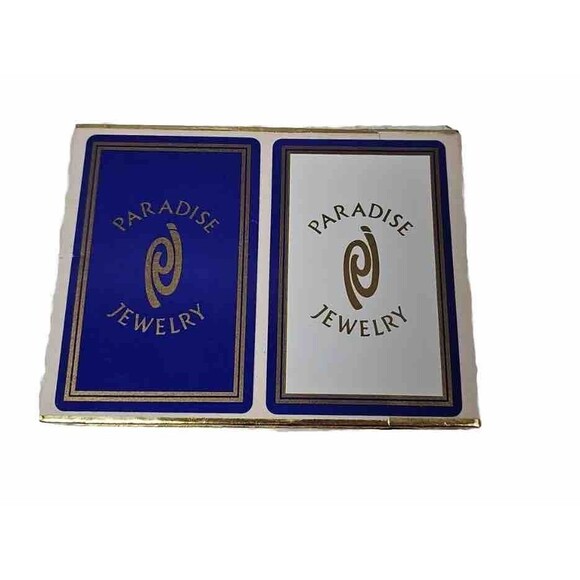 Congress Playing Cards Decks Blue Vintage MCM Sealed NEW! - Picture 1 of 3